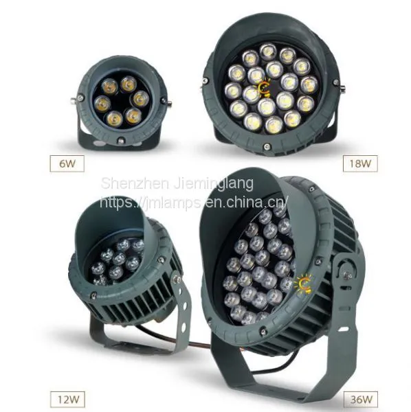 Best Sell Jieminglang Aviation Aluminum JML-SL-A36W Led Floodlight 36W RGB Single Color photo-3