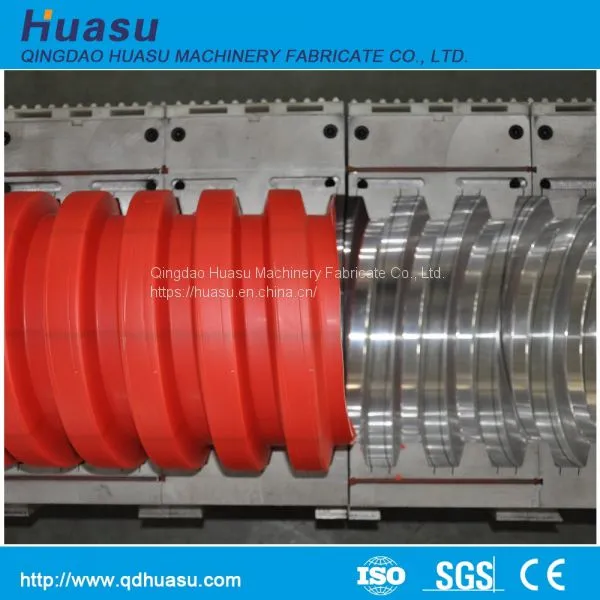 PVC Plastic Tendon Spiral Enhanced Pipe Line Description of PVC Plastic Tendon Spiral Reinforced Pipe Extrusion Line: PVC Plastic Tendon Spiral Reinforced Pipe Has Many Advantages, Such as Extrusion Resistance, Corrosion Resistance, and Pressure r photo-4