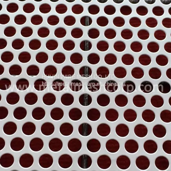 60 Degree Round Hole Perforated Metal photo-3