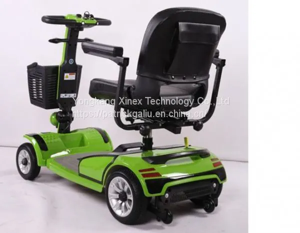 4 Wheel Electric Mobility Scooter for Seniors With Turn Signals