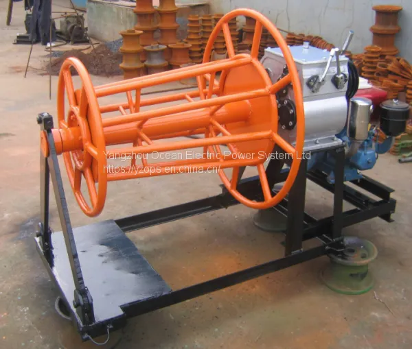Conductor Recycle Winch; Cable Recycle Machine; Cable Stringing Recycling Motored Winch