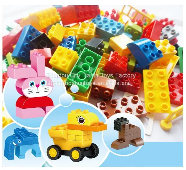DIY Toy Building Block Toy Brick Educational Toy for Kids Construction Building Block Brick Puzzle Toys Plastic Toys Gift