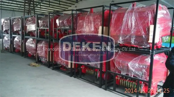 china round baler wrapper combination