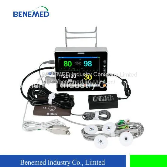 Unbreakable Multi Parameter Patient Monitor 8 Inch Portable Medicla Equipment photo-2
