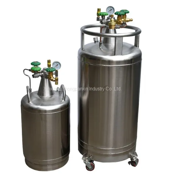 100L YDZ Self-pressurization Portable Cryogenic Liquid Nitrogen Tank photo-3