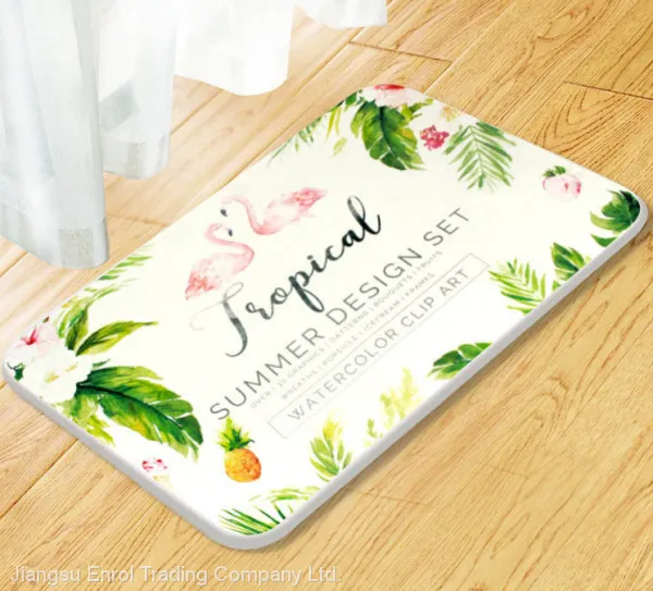 Diatom mud bath mat super water absorbent