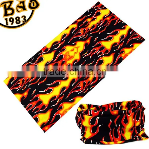 Polyester Flame Headwear Bandana photo-5