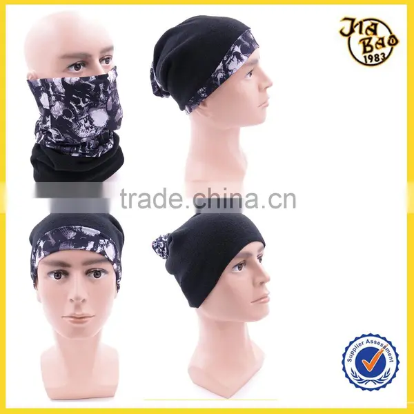 Winter Season Custom Multifunctioal Outdoor Headwear With Polar Fleece Bandana