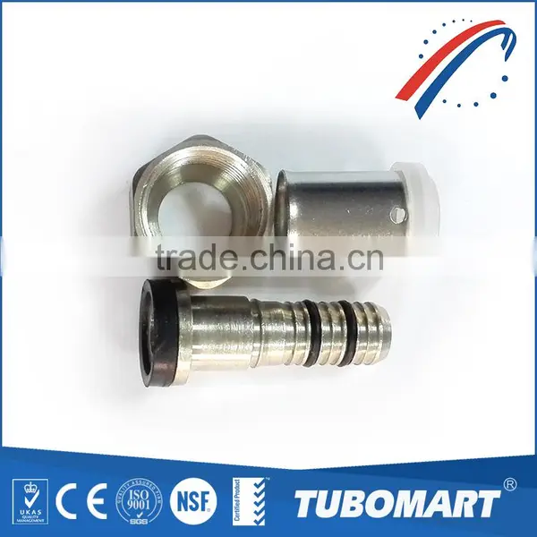 International Standard ISO 17484 Press Union Female Brass Gas Fitting for Heating System photo-2