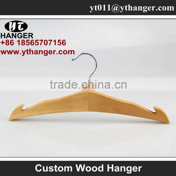 IMY-177 Natural Wood Baby Small Hanger for Custom photo-3