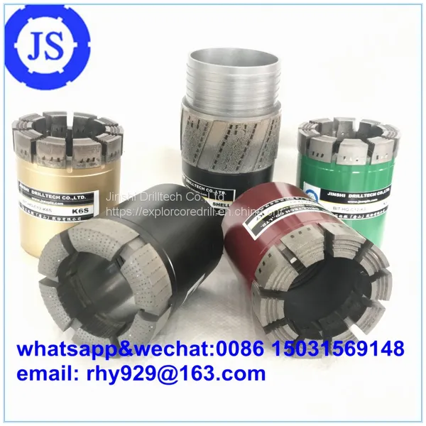 High Quality Top Sale Diamond Core Drill Bits for Hard Rock Mining nq hq nx Diamond Core Bit photo-5