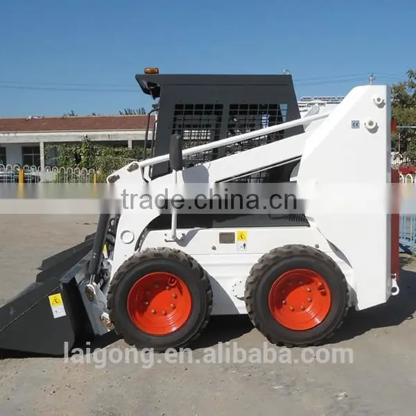 0.5m3 Small Mini Skid Steer Loader With Attachments photo-5