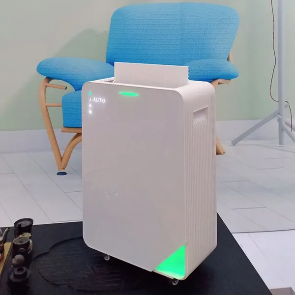 Portable Personal Air Purifiers Home Appliance HEPA Cleaner Plasma Ionizer UVC Air Purifier photo-2