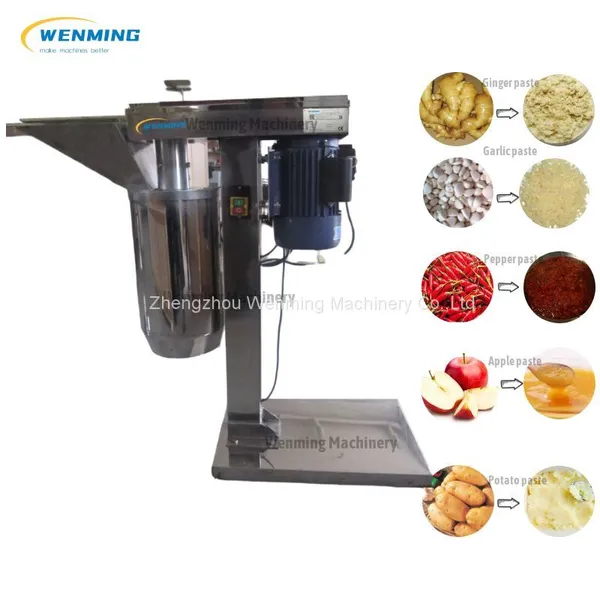 Ginger Garlic Paste Making Machine Garlic Grinder Chilli Pepper Crusher Stainless Steel Electric Garlic Press Garlic Chopper photo-5