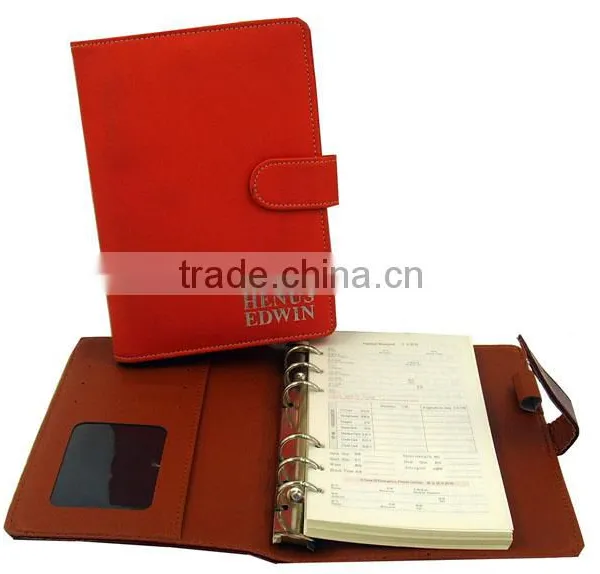 Custom Cheap School Leather Paper Composition Notebook photo-6