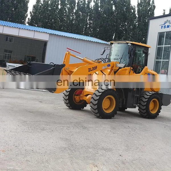 China Mini Wheel Loaders With Cheap Price 2 TON Front Ending Wheel Loader on Sale High Power Loaders For Export photo-5