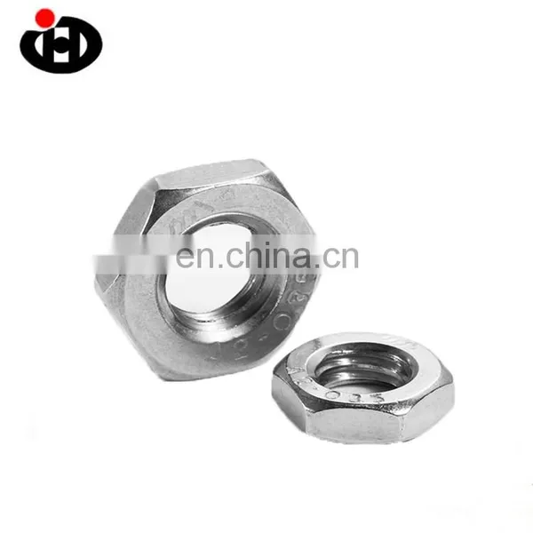 New Stainless Steel DIN936 Thin Hexagon Nuts for Factory Repair Shop photo-2