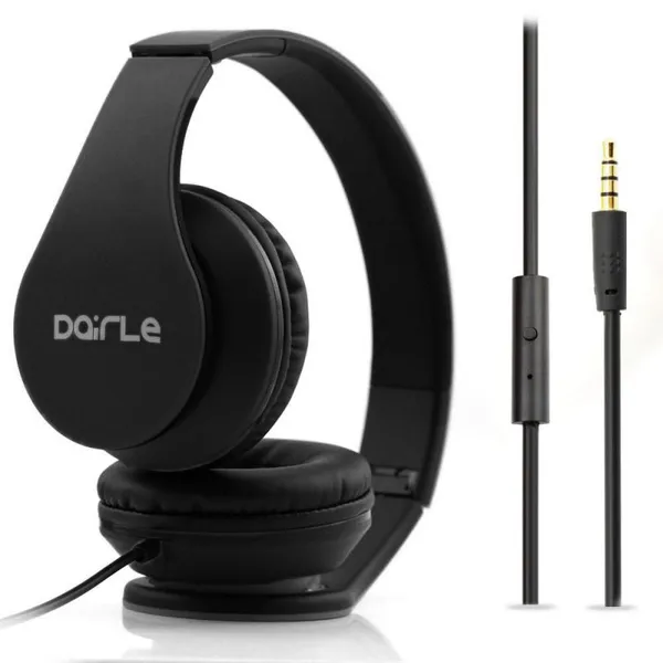 Stereo Super Bass Headphones Wired Headset With Microphone photo-3