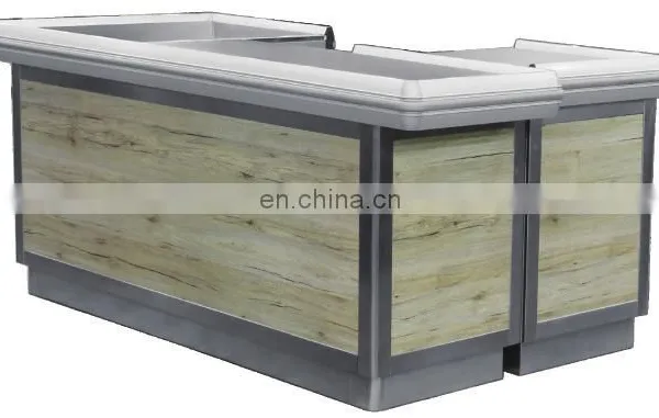Checkout Counter Cashier Desk Fashion Waterproof Store Style Time Surface Finish Environmental photo-2