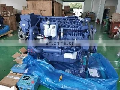 High Quality 6 Cylinder Water Cooled Weichai Marine Engine WP6C122-15 photo-5