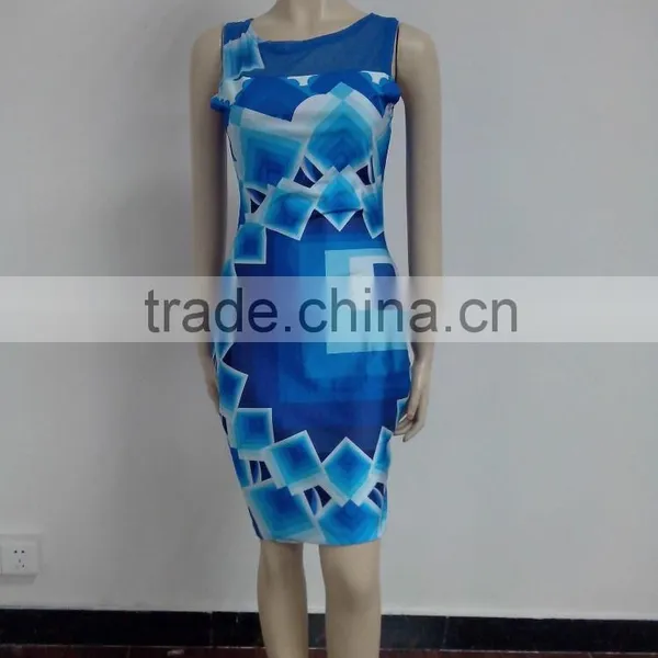 Sleeveless Fashion Dress Sexy Night Dress Bodycon Dress photo-2