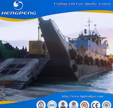 Transportation Cargo Deck Barge for Logistics Transportation Modular Pontoon Design