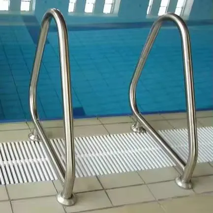 Swimming Pool 304/316 Stainless Steel Material Factory 1.0/1.2mm Thicknees Overflow Swimming Pool Ladder photo-4