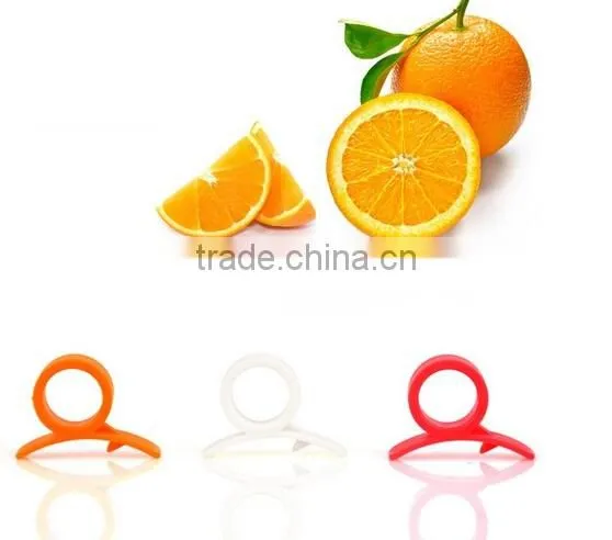 Factory Directly Plastic Citrus Peeler/snail Shape Orange Citrus Fruit Peeler photo-2