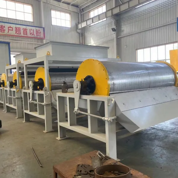 Permanent Slurry Magnetic Separator Wet Drum Magnetic Separator for Silica Sand photo-3