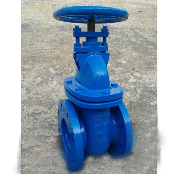 BS Gate Valve Ductile Iron Z45T PN10 PN16 Non-Rising Wedge Flange Connection Thread Brass Seal Hard Sealed Durable Gate Valve photo-2