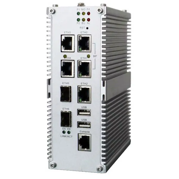 Wide Temperature Industrial Computer With Intel E3845 Processor for Network Application