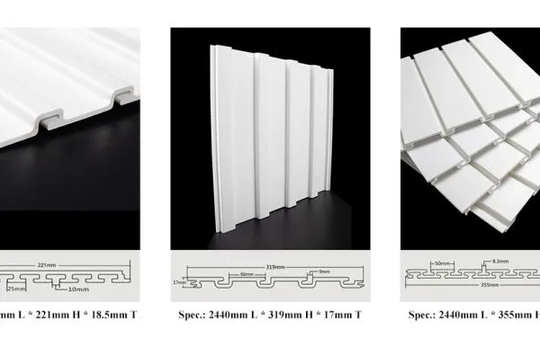 Manufacturer Premium PVC Slatwall Panel Slat Wall for Garage photo-7