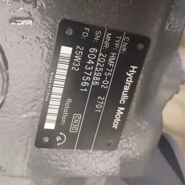 HMF Series Hydraulic Piston Pump HMF50-02 2601 H2X292B00165 for Use HMF28 HMF165 Series Hydraulic Motors 2601 H2X292B00165 photo-5