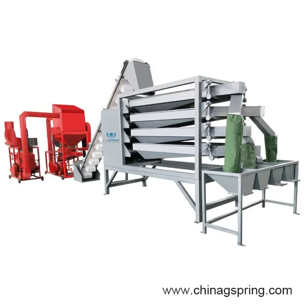 High Efficiency Automatic Peanut Sheller Machine Groundnut Shelling Machine for Peanut Processing