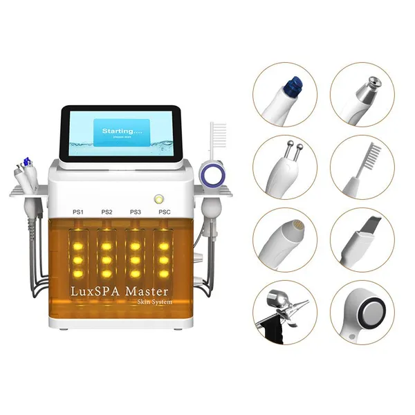 Professional Salon Hydro Dermabrasion Machine for Facial Deep Cleansing and Hydrafacial Treatment in Spa