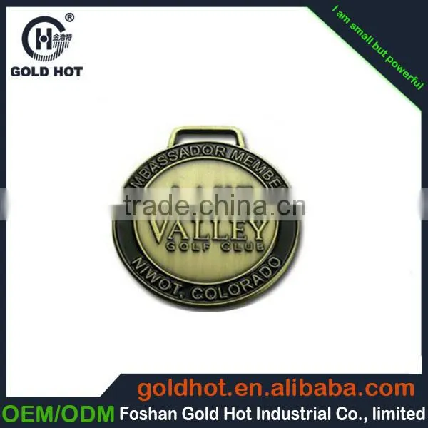 Zinc Alloy Metal Thin Word Projected Nameplate Trademark Logo Label Sticker