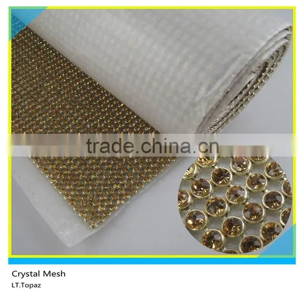 Hotfix Rhinestone Mesh Ss16 4mm Olivine Crystal Black Base photo-3