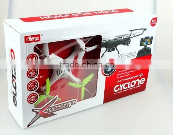 2015 NEW Arrival !YD-212 Quadcopter 2.4g Wifi Real Time Transimission rc Drone With Camera photo-3