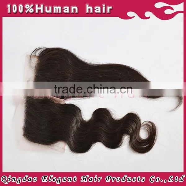 Factory Wholesale Price Bleached Knots Top Quality Malaysian Body Wave Virgin Lace Closures photo-5