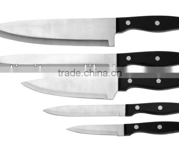 POM HANDLE STAINLESS STEEL 6PCS KITCHEN KNIFE SET photo-2