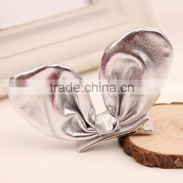 European Baby Children Hair Accessories Hot Sale Girl Rabbit Ear Hairpin Cute Baby Girl Barrettes photo-6