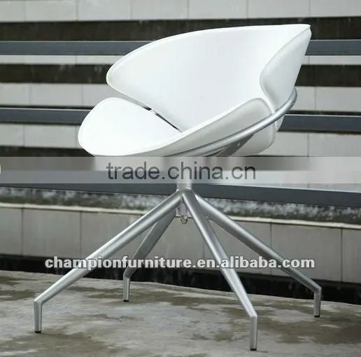 Fireproof Leather Swivel Chair