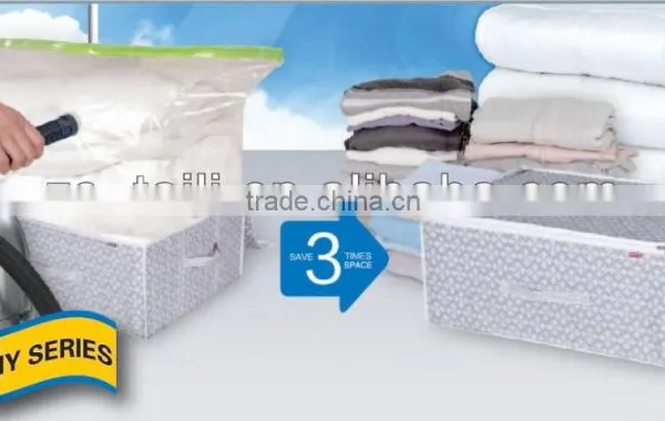 Storage Box With Vacuum Storage Bag