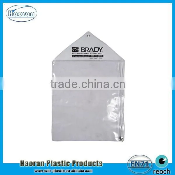 New Design PVC Zip Lock Flexible Sheeting Permit Holder Document Holder photo-5