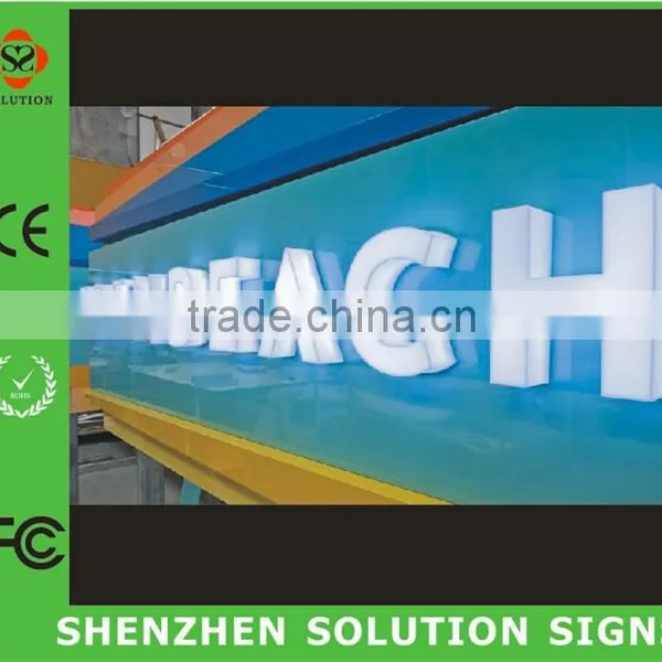 Advertising Led Front and Side Light Acrylic Signage photo-3