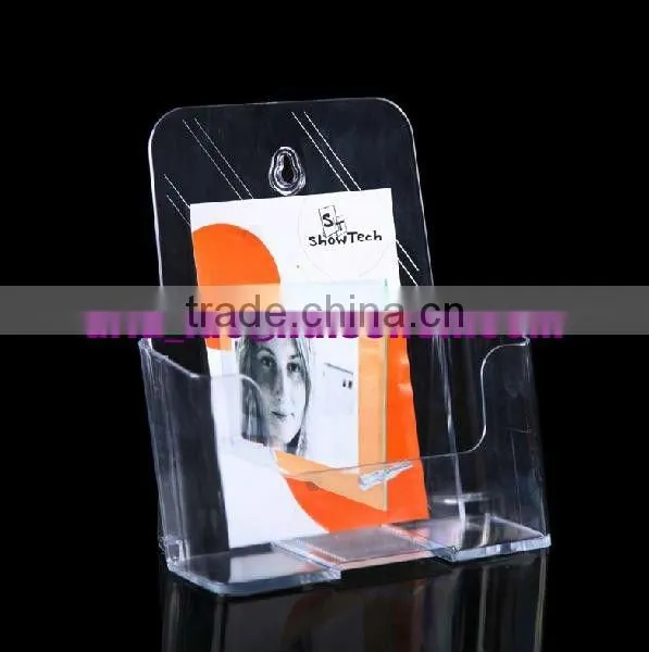 Acrylic Magazine Rack, Plexiglass Brochure Display Stand, Lucite Catalogue Shelf