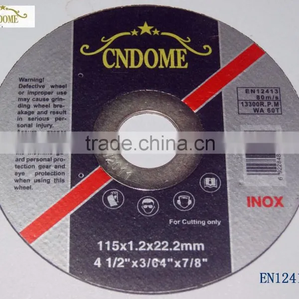 115mm Super Thin Cutting Disc for Stainless Steel