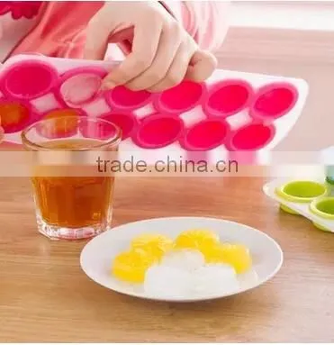 2016 Cool Summer Lemon Shape Ice Block Ice Cube Tray
