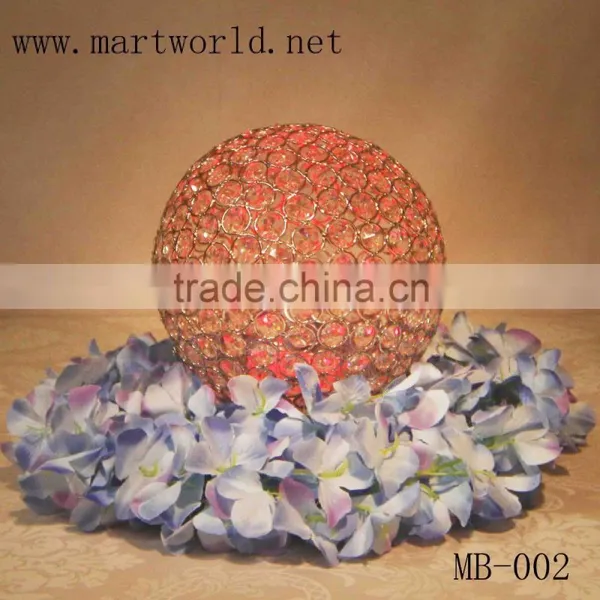 Round Shape Shinging Crystal Ball Wedding Decoration Materials Party Decoration Wedding(MB-002) photo-5