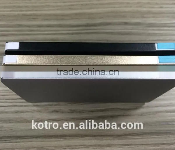 Promotional Gift Metal Aluminum Credit Card Power Bank 2500mAh photo-3